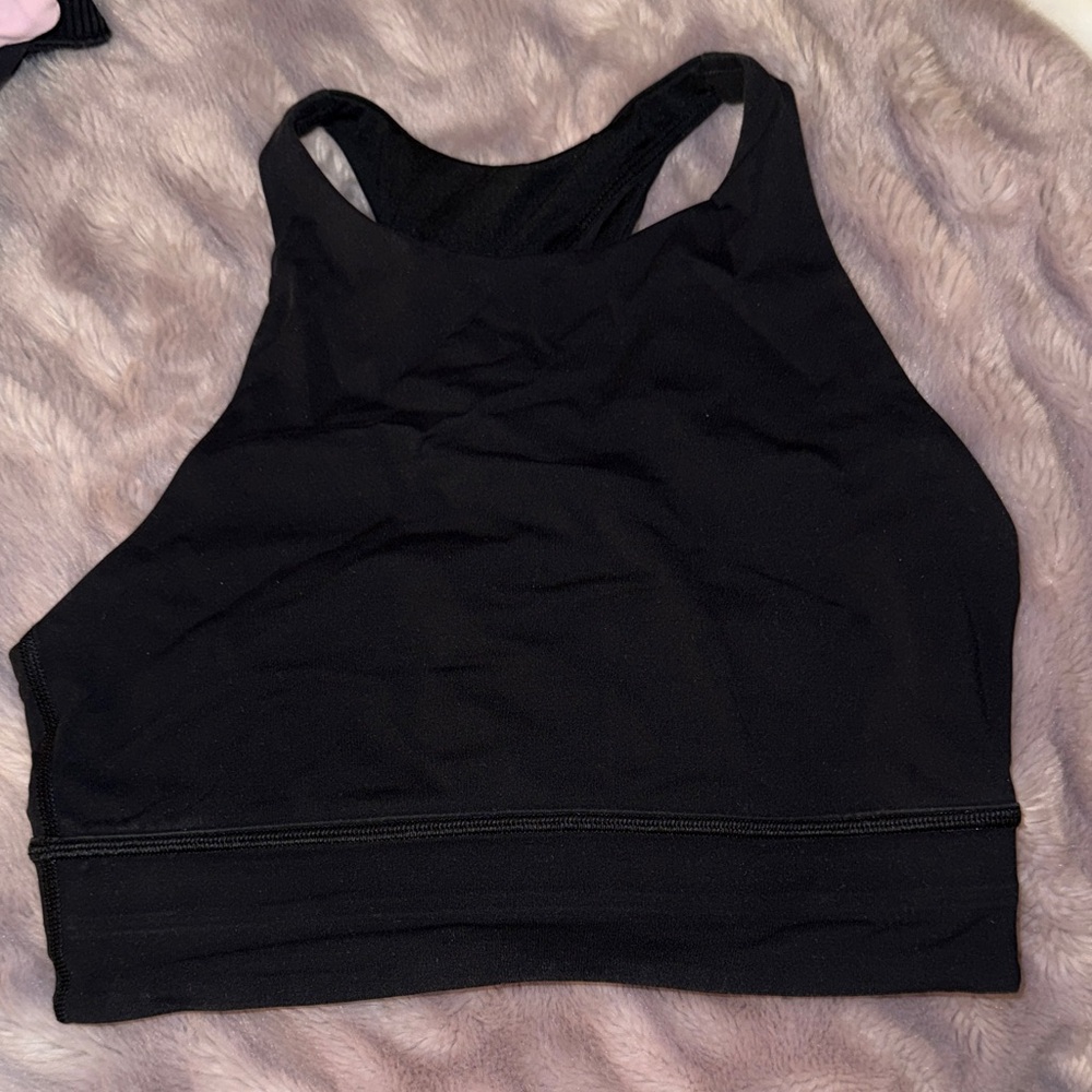 lululemon athletica Black Sports Bra